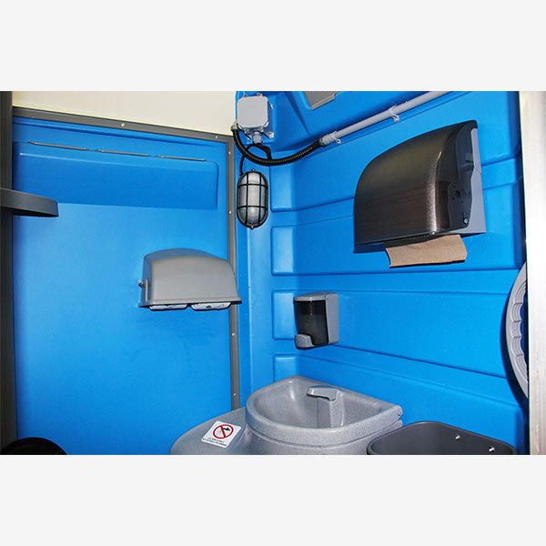 Regular portable toilet with sink - Sanivac