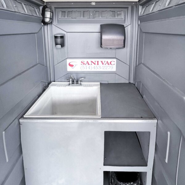Portable Dishwashing Sink - Sanivac