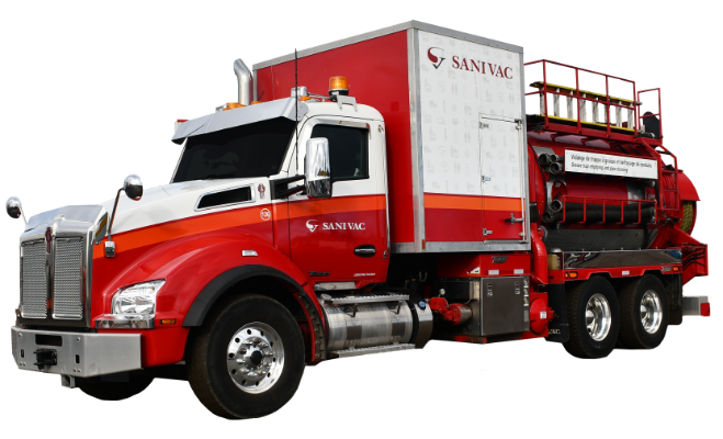 camion de vidange de graisse