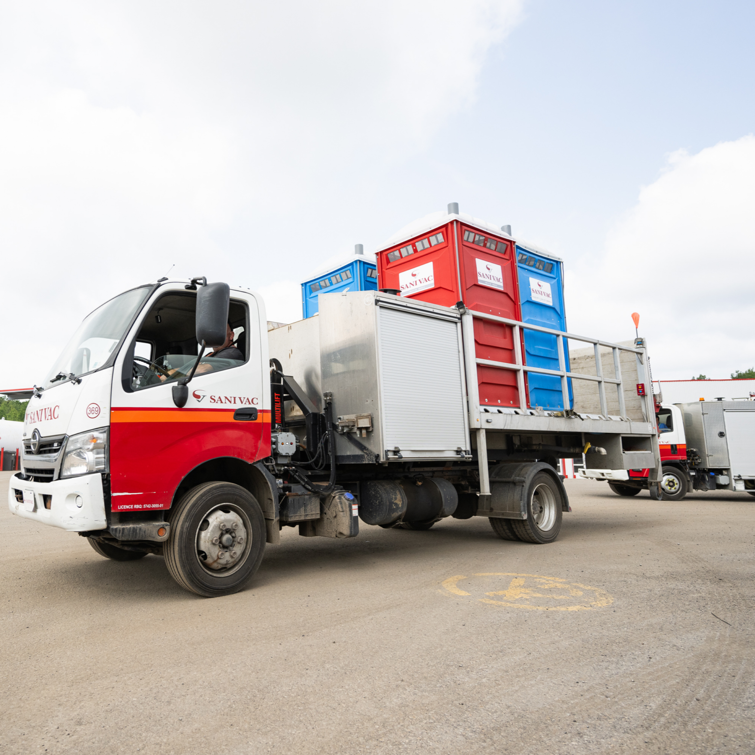 location de roulotte sanitaire - sanivac