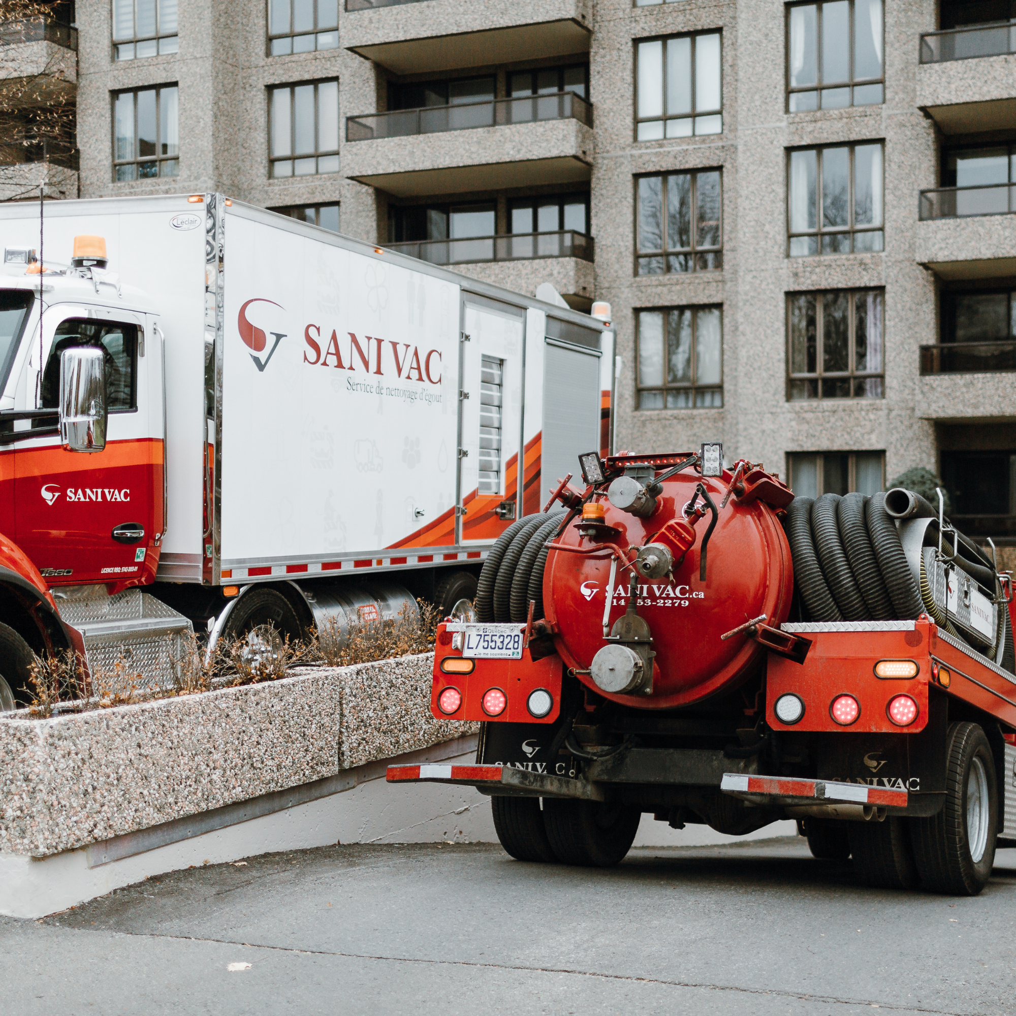 Nettoyage de conduites - Sanivac