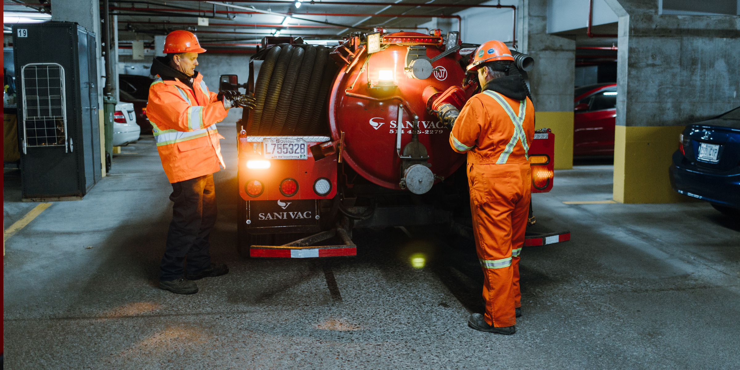 Service - Sanivac Pompage et nettoyage