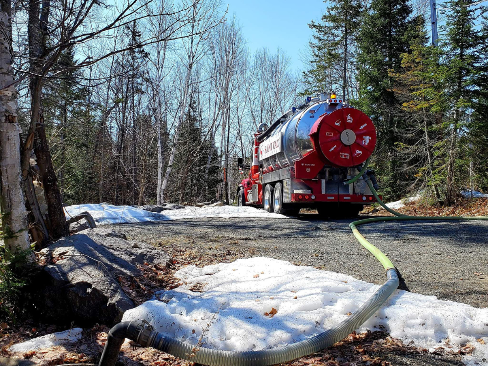 Vidange de fosses septiques en hiver | Sanivac