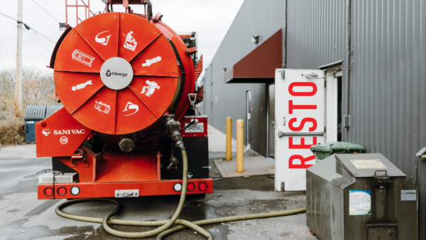 Nettoyage de trappes à graisse