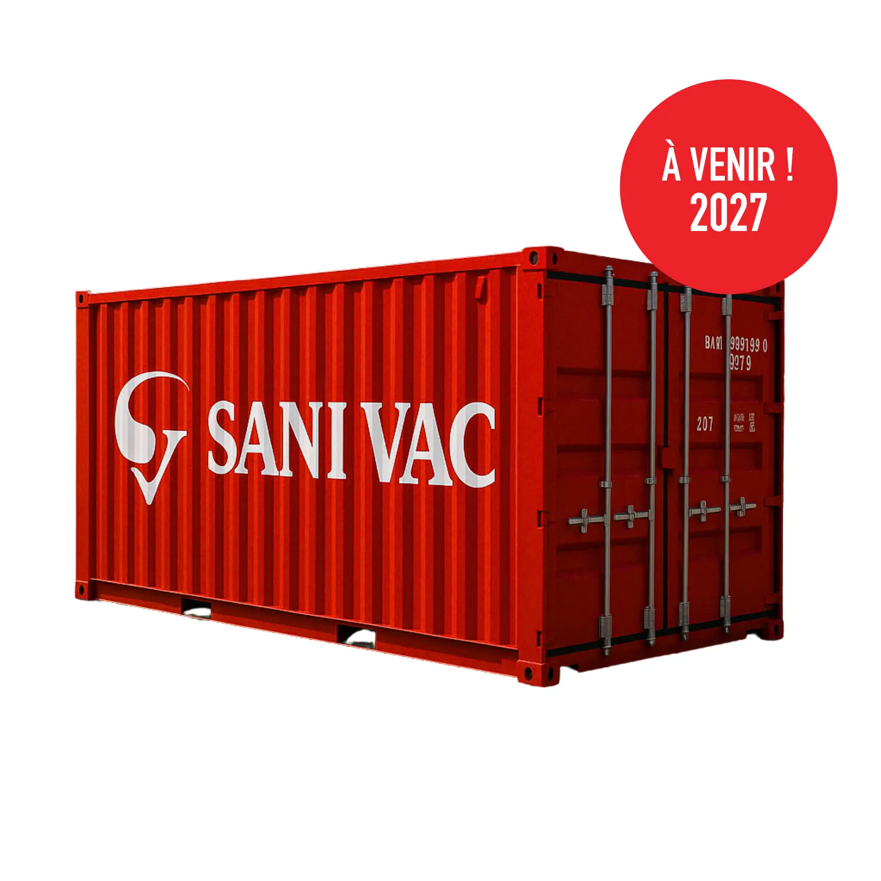 CONTENEUR D'ENTREPOSAGE MARITIME - 20 PIEDS