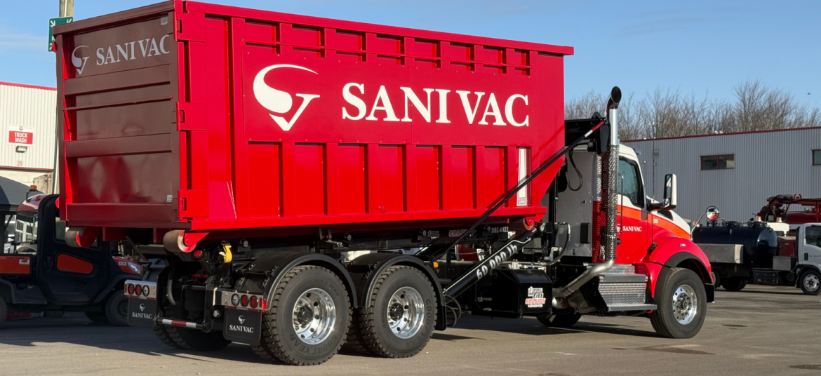 Location de conteneurs - Roll-off -  Sanivac