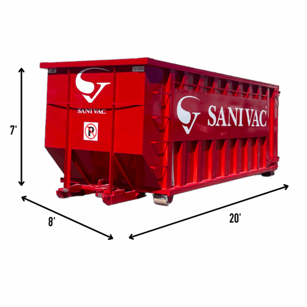 Construction Container – 40 Cubic Yards - Image 3