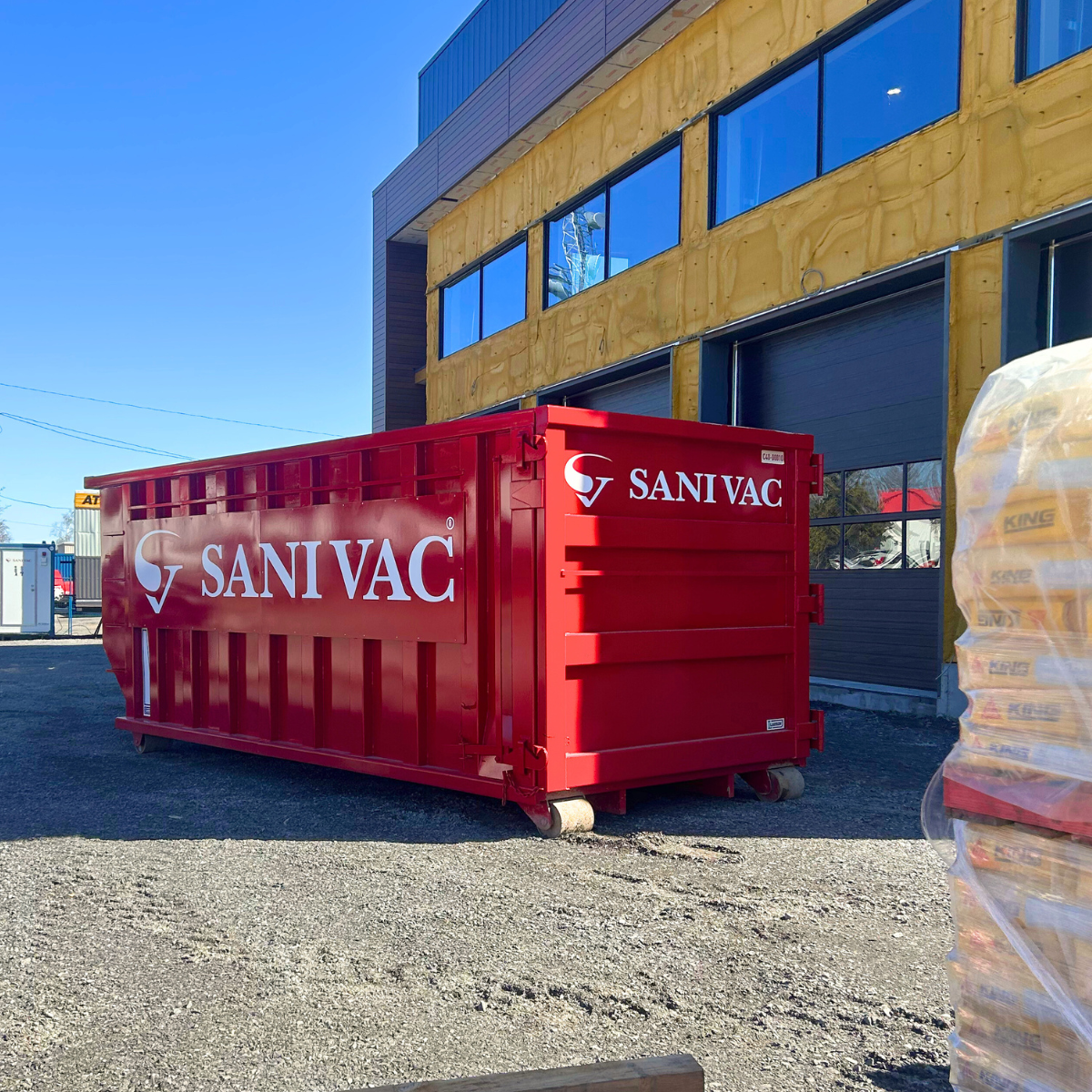 Location de conteneurs de construction - Sanivac