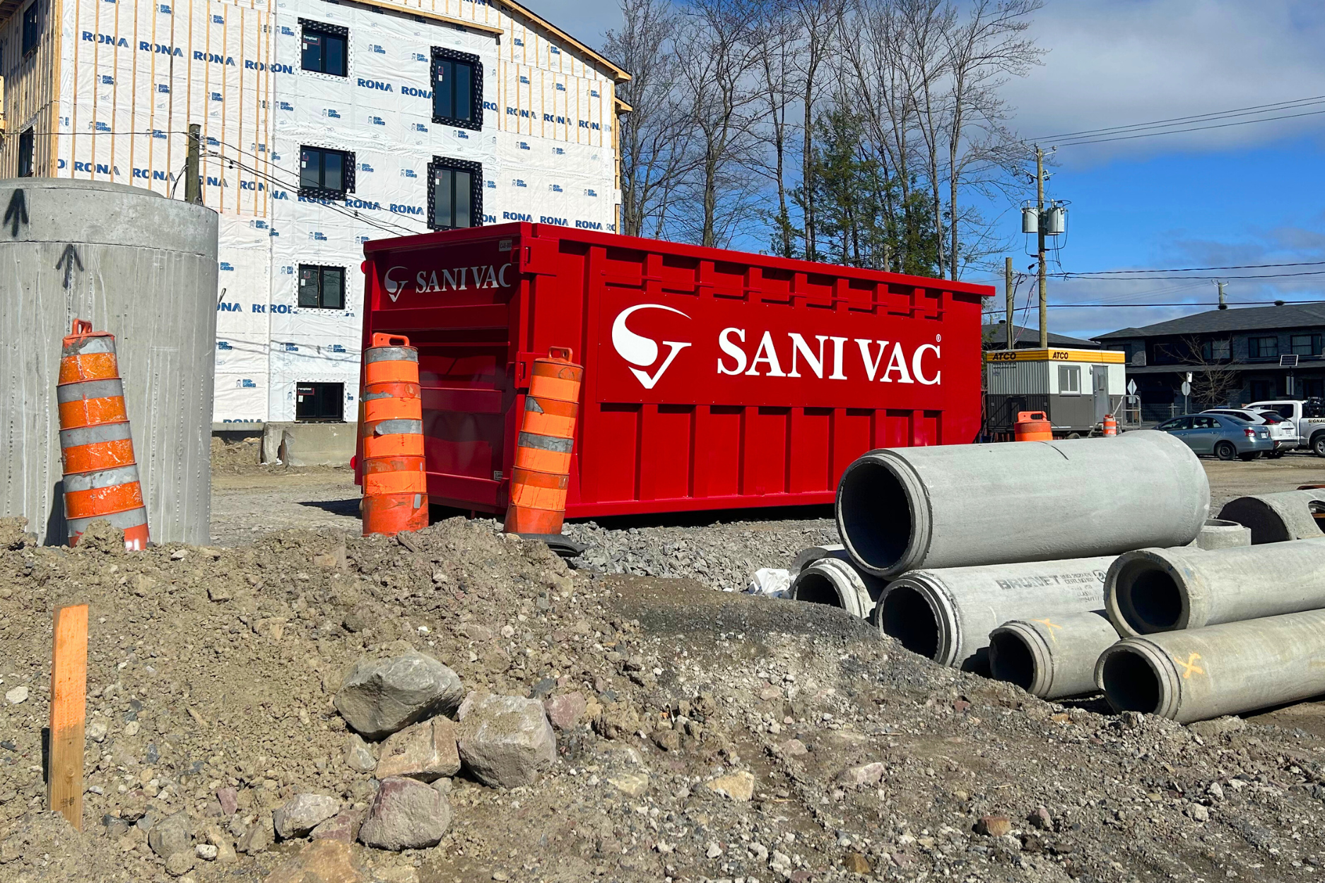 LOCATION DE CONTENEUR- SANIVAC