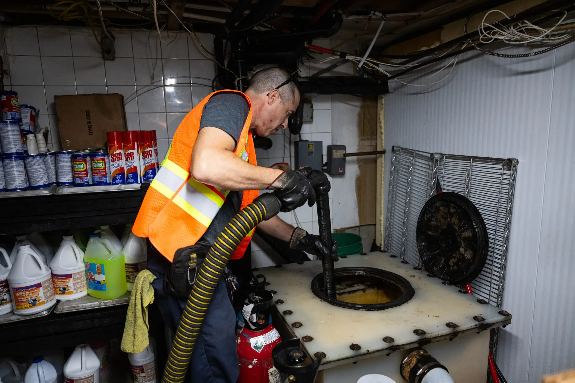 Trappes à graisse - sanivac