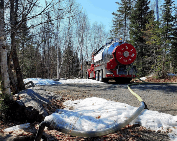 Dégel de fosses septique- hiver-Sanivac