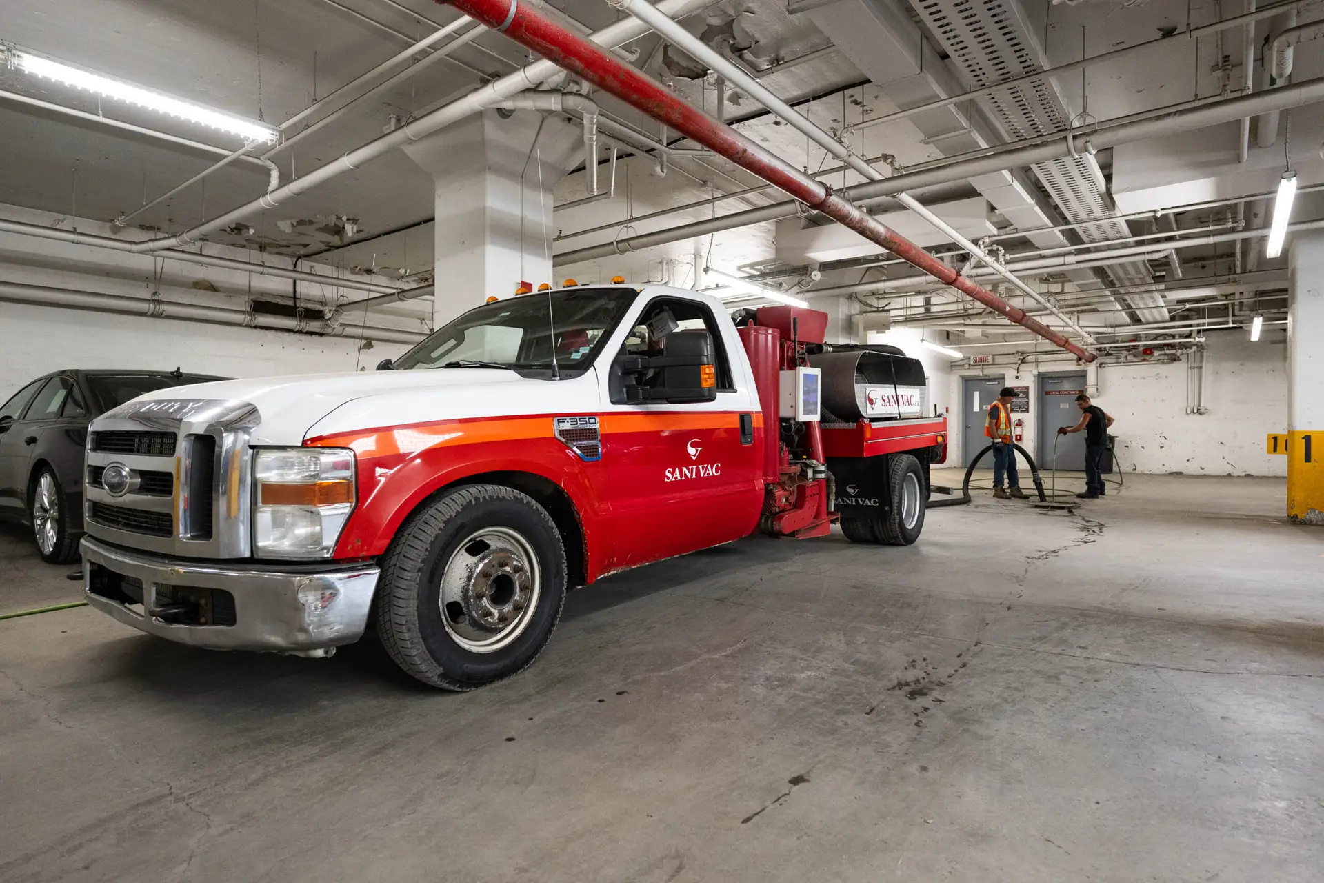 Stationnement souterrain - Garage - Entretien - Sanivac