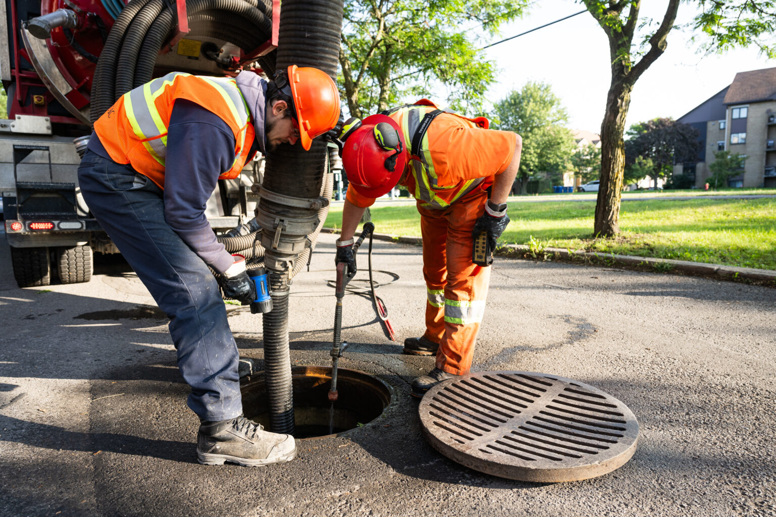 Nettoyage d'égouts & puisards - Sanivac