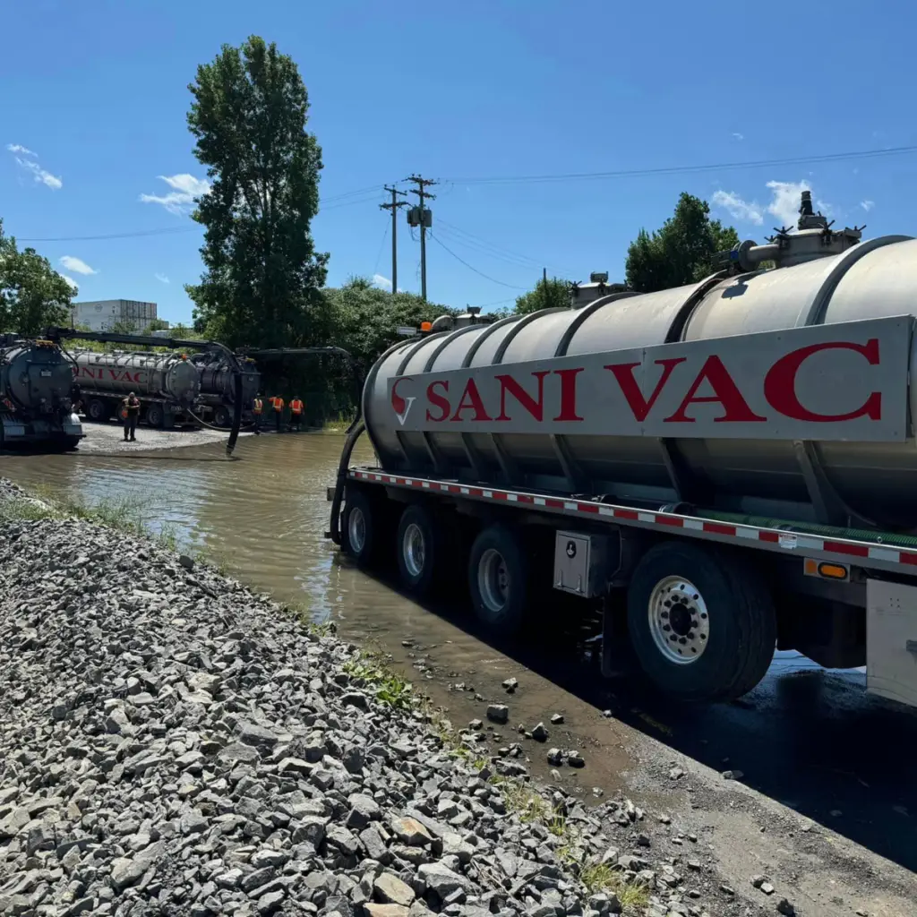 Pompage par citerne - Sanivac