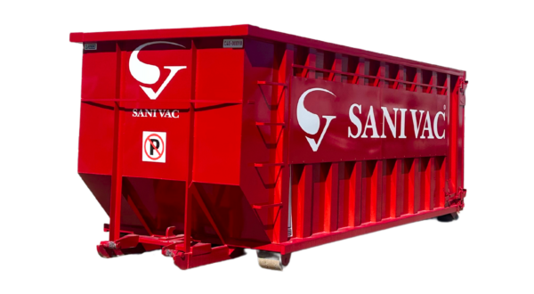 Location de conteneur - 40 verges  -Sanivac