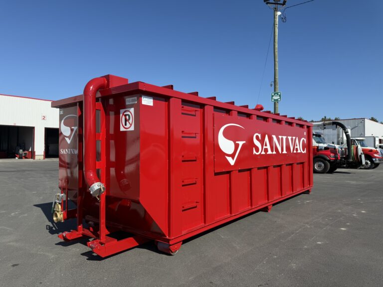 Location de réservoir - Frac tank - sanivac