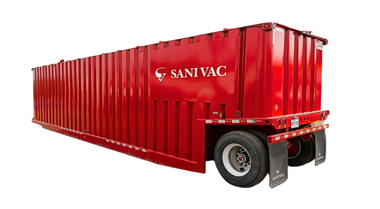 Location de réservoir- Frac tank - Location de conteneur -Sanivac