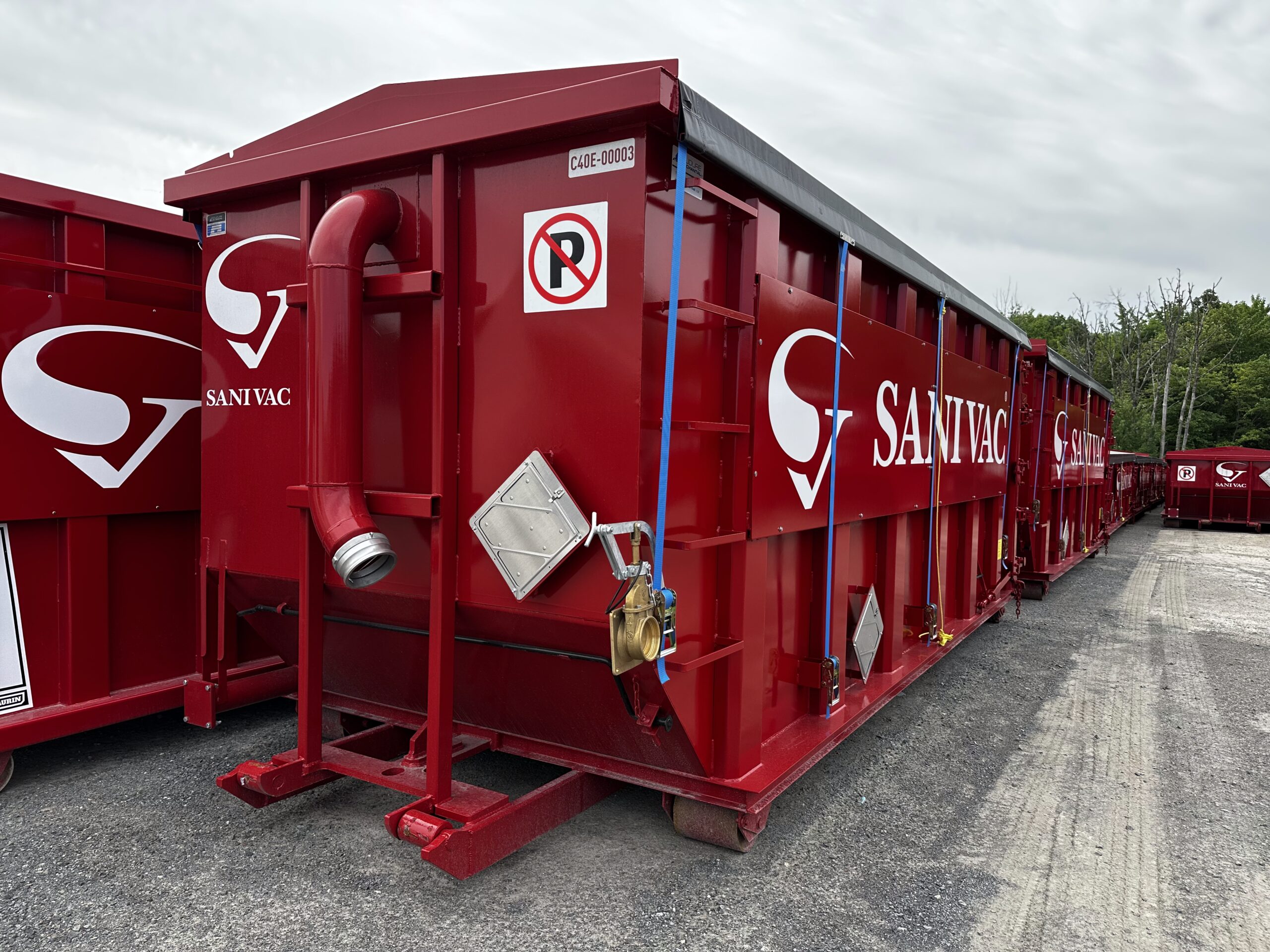 Location de conteneur étanches - Conteneur Sanivac