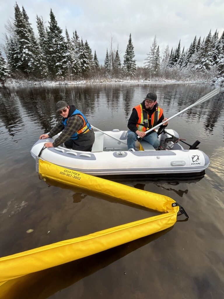 Déversement dans un plan d'eau - Sanivac