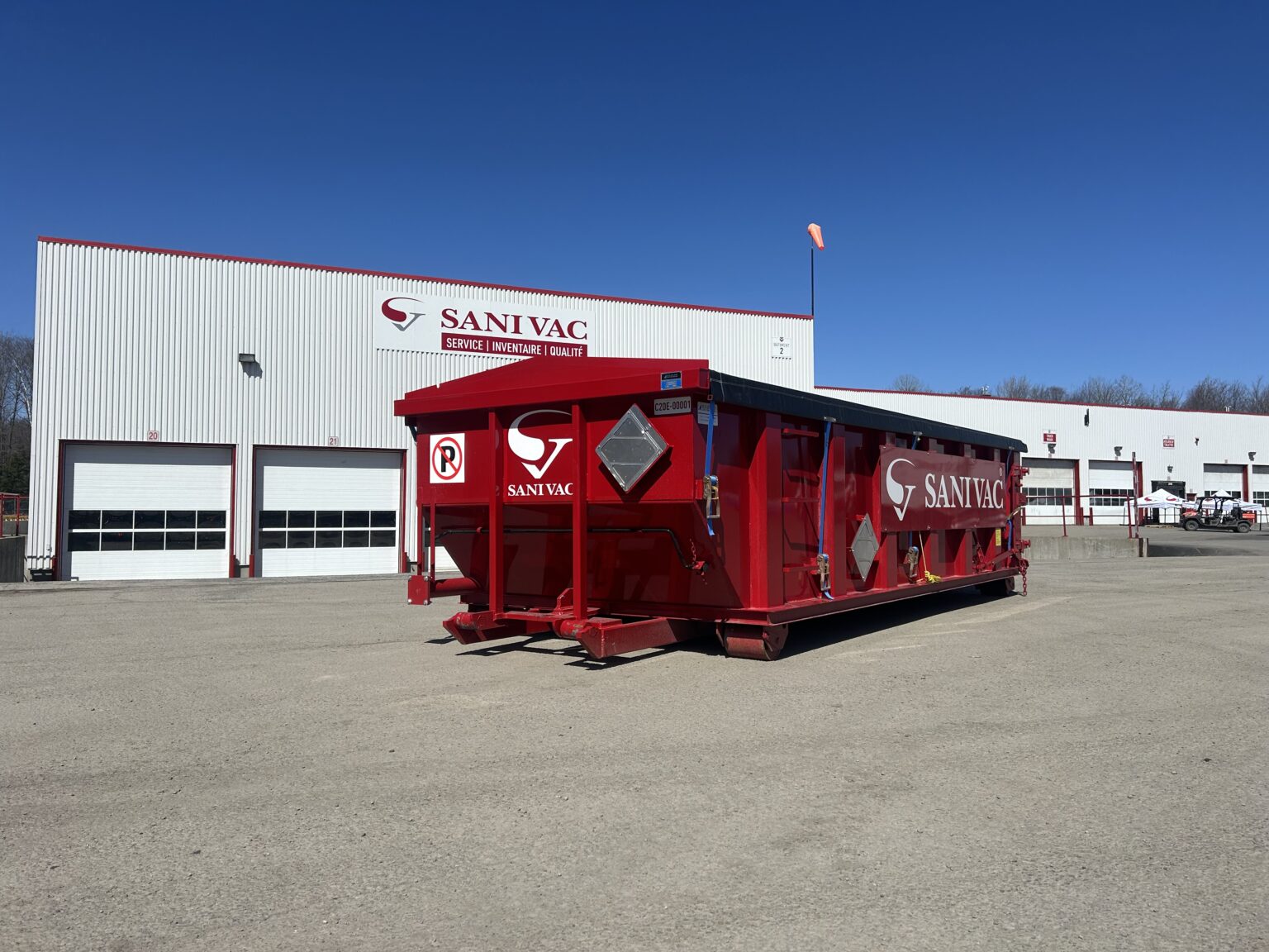 Location de conteneur étanches - Conteneur Sanivac