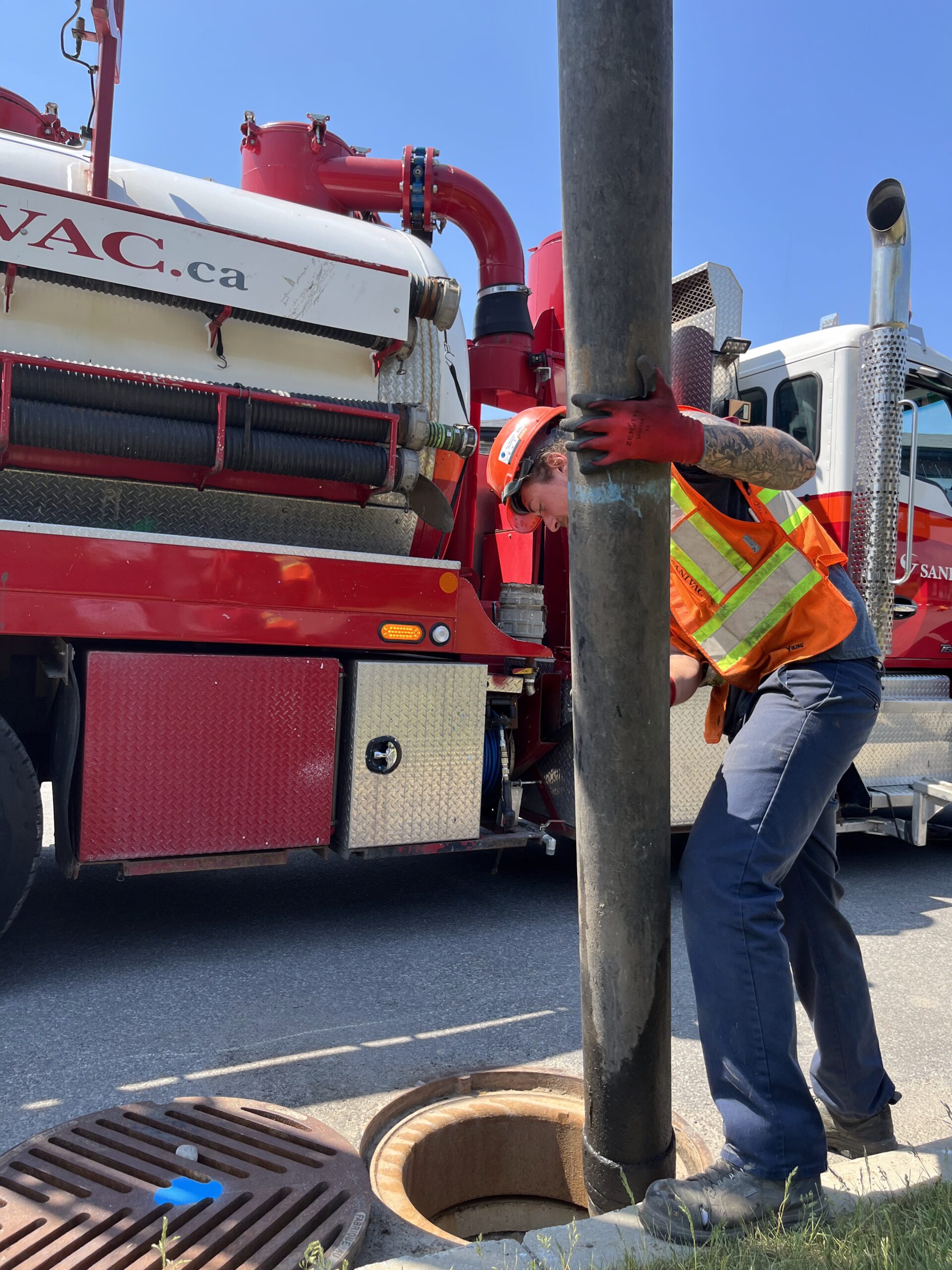 Nettoyage d'égouts & puisards - Sanivac