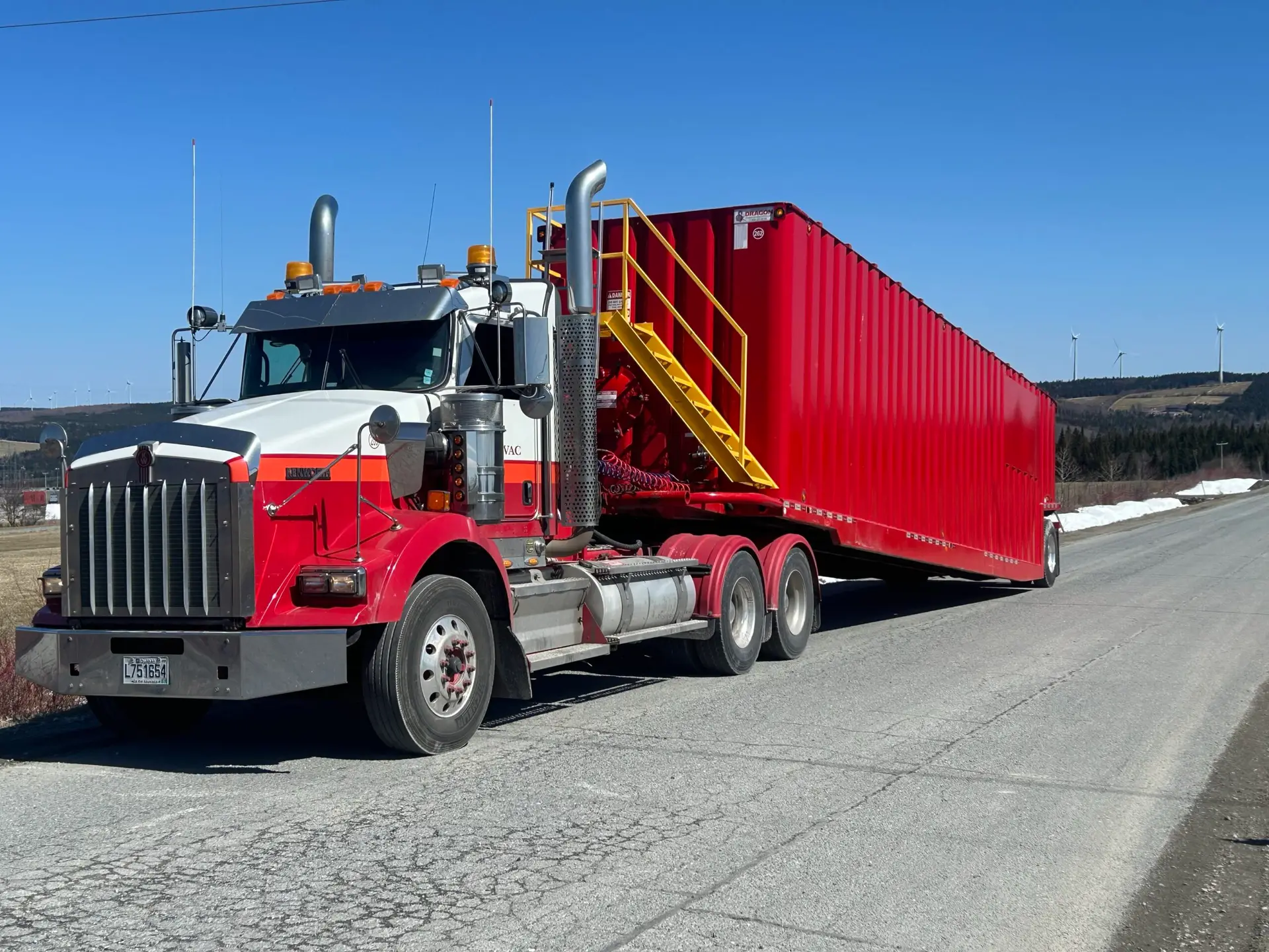 Location de réservoir - Frac tank - sanivac