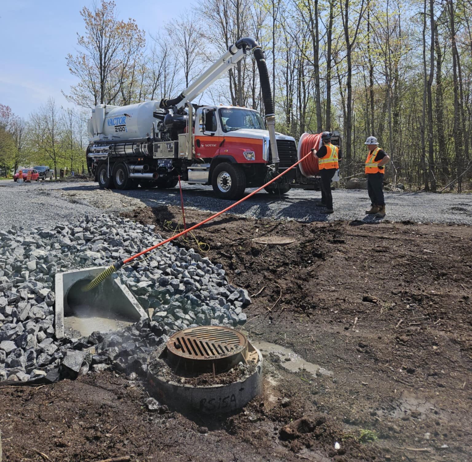 Pompage et nettoyage de ponceaux - Sanivac