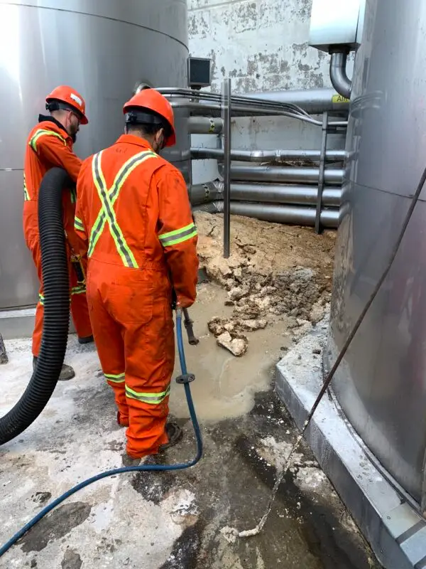 Pompage de matière sec - Pompage en tout genre - Sanivac