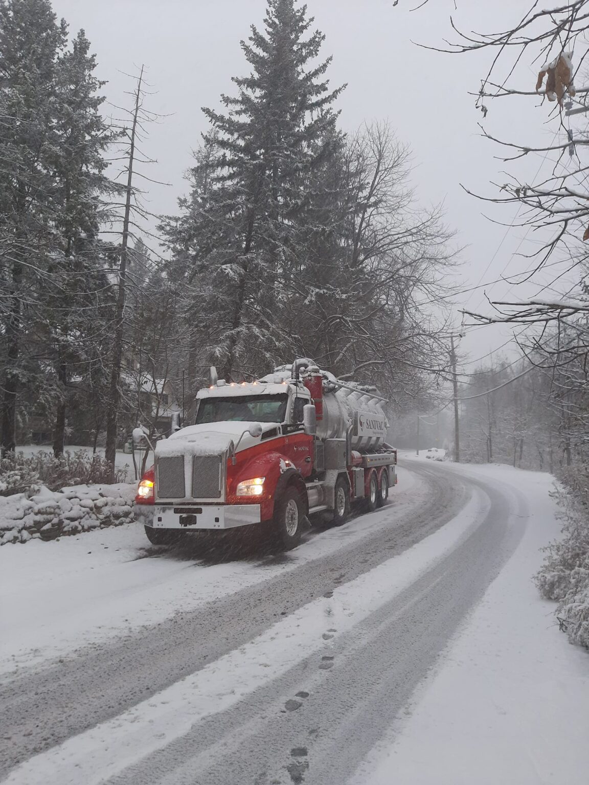 Dégel fosses septiques- Sanivac