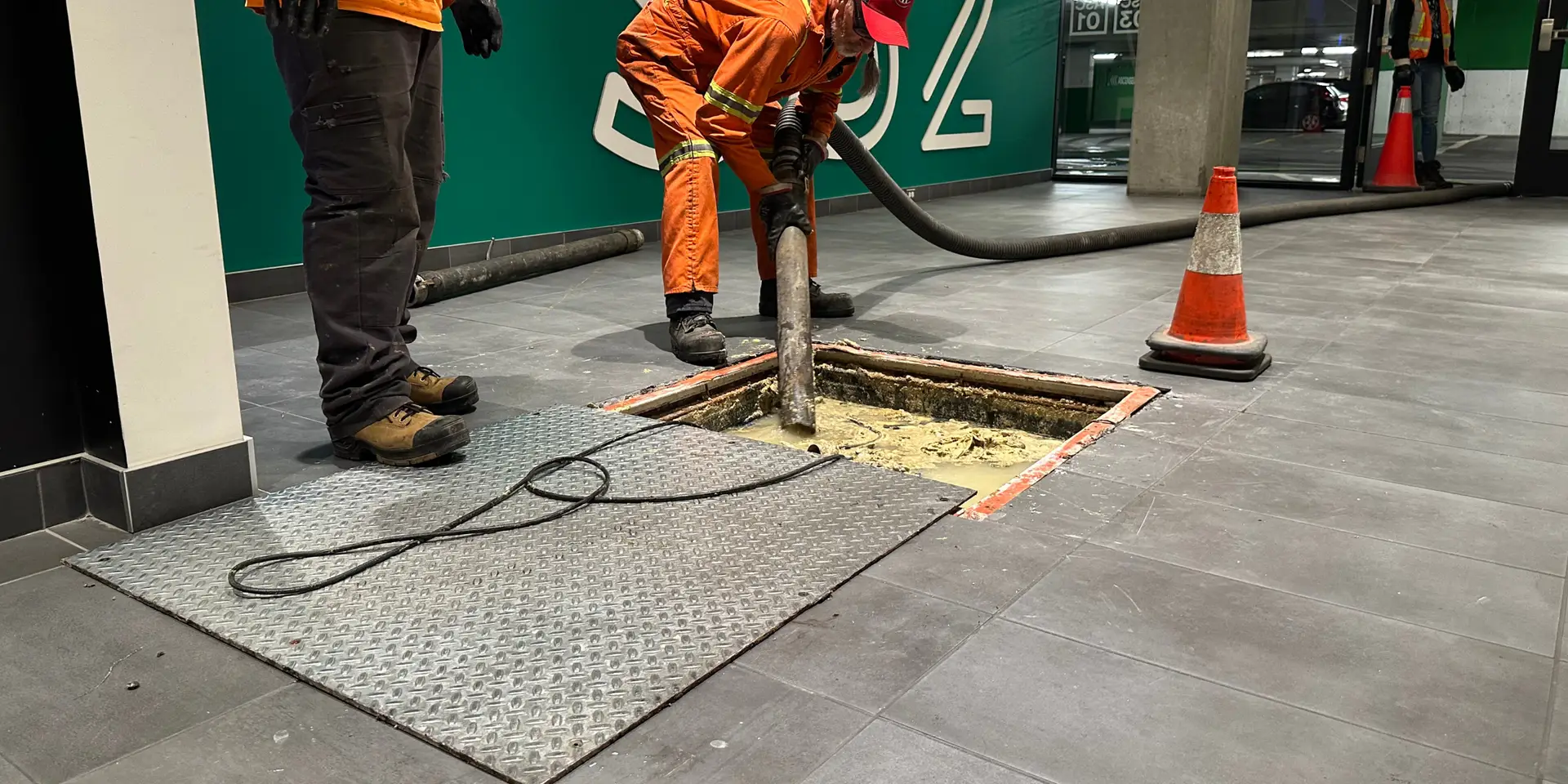 Drain de garage - Sanivac1