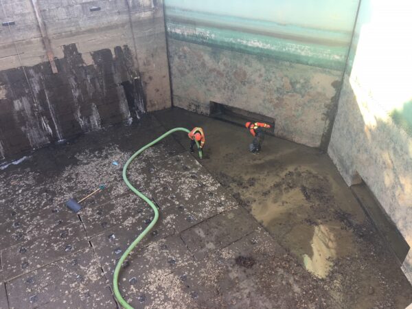 Pompage de bassin - pompage et nettoyage - Sanivac