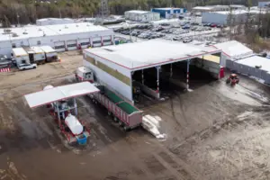 Installation Sanivac - Transbordement