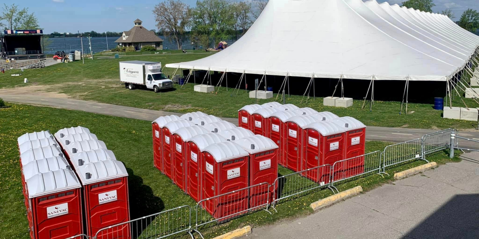 Location de toilettes - Sanivac - Toilette portative