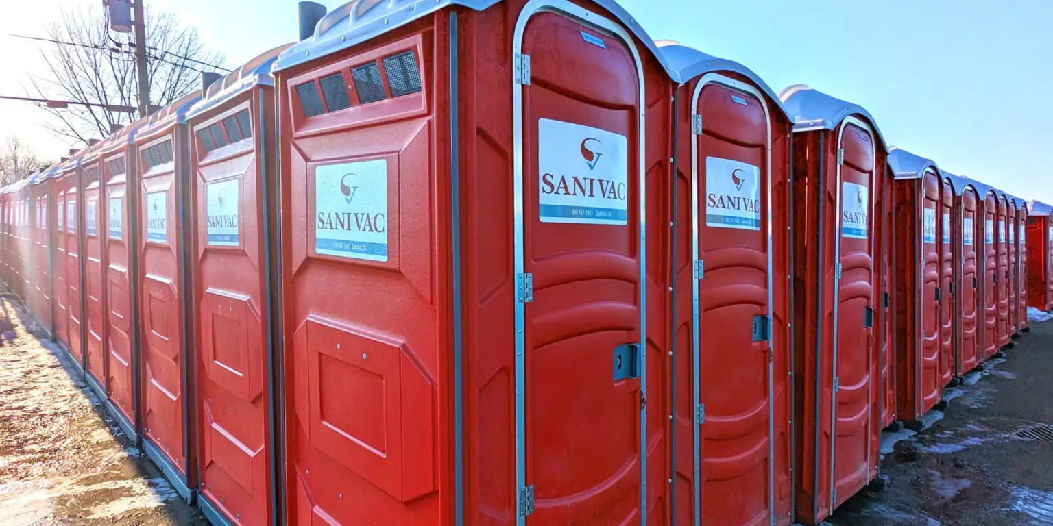 Location de toilettes - Sanivac - Toilette portative