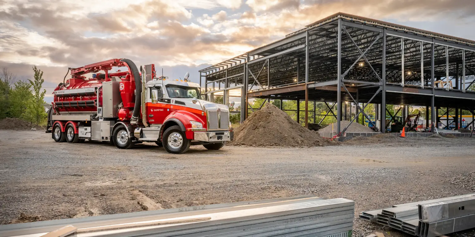 Hydro-excavation - Construction -Sanivac