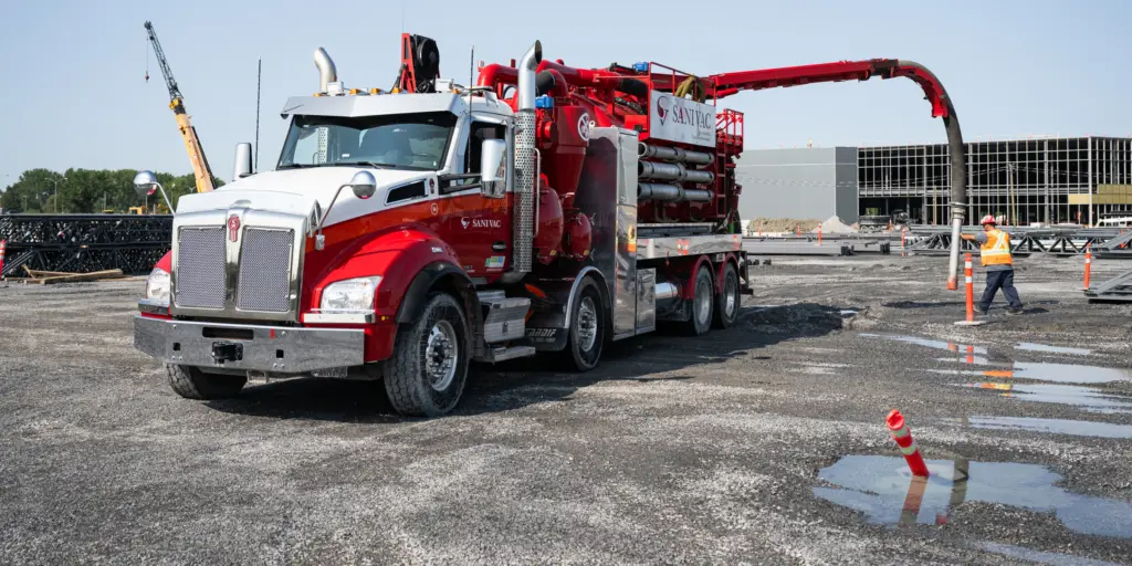 Hydro-excavation - Construction -Sanivac