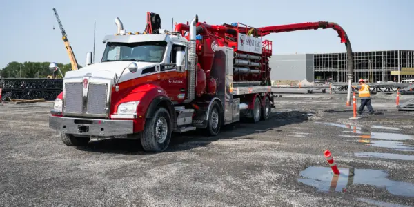 Hydro-excavation - Construction -Sanivac