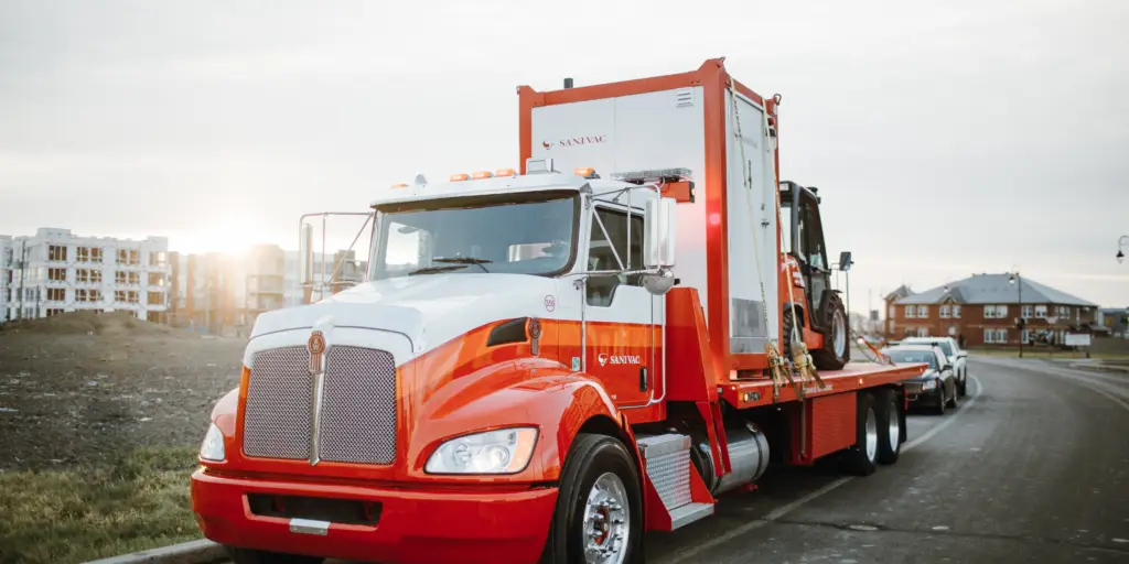 Service de bloc sanitaire - Camions - Sanivac