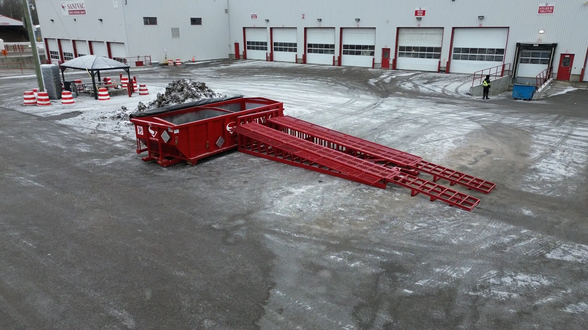 Conteneurs étanches - Location de conteneur - Sanivac