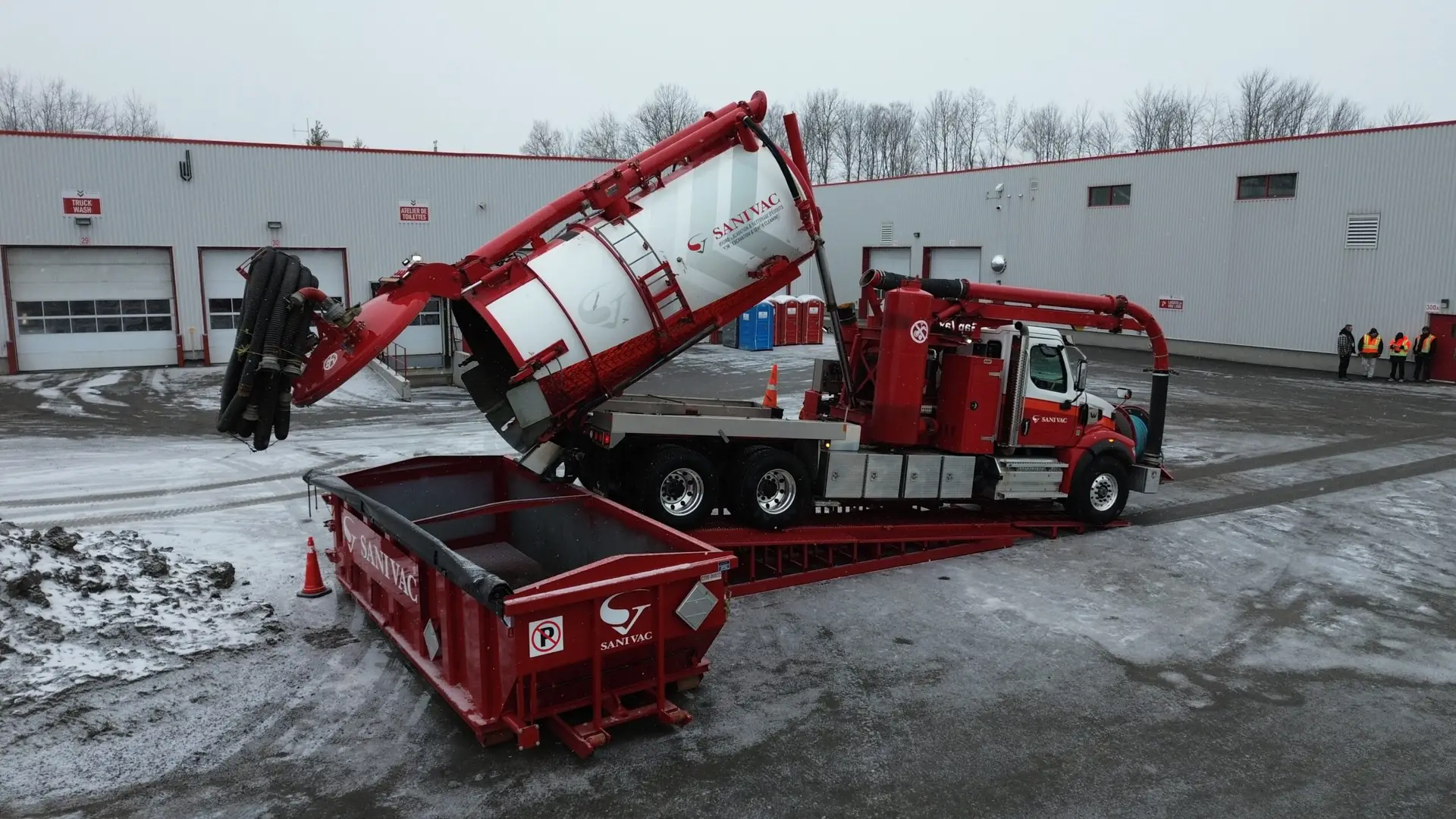 Conteneurs étanches - Location de conteneur - Sanivac